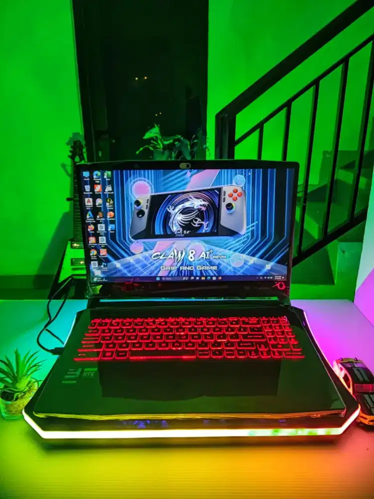 MSI GF66 -113 EVOLVE THIN [GEN 12] RAM 8GB SSD 512GB DUAL VGA RTX 3050