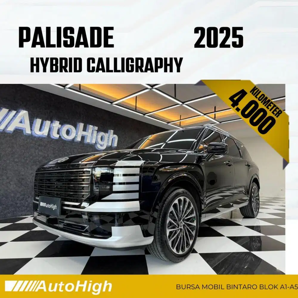 DP10% [Km4.000] Palisade Hybrid Calligraphy 2025 Black #AUTOHIGH