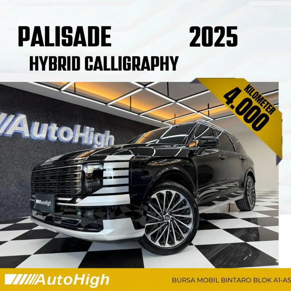 DP10% [Km4.000] Palisade Hybrid Calligraphy 2025 Black #AUTOHIGH