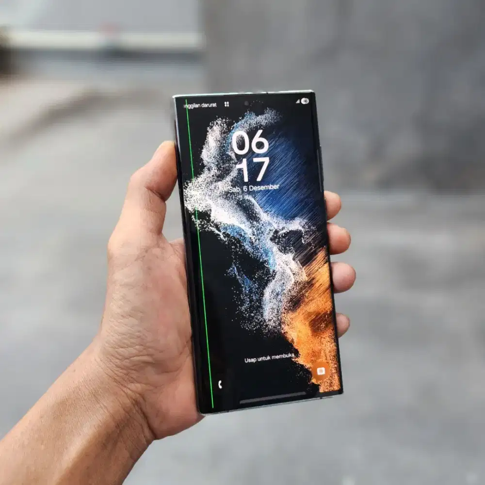 SAMSUNG GALAXY S22 ULTRA 5G SEIN 12/512 GB MINUS GARIS FUNGSI NORMAL