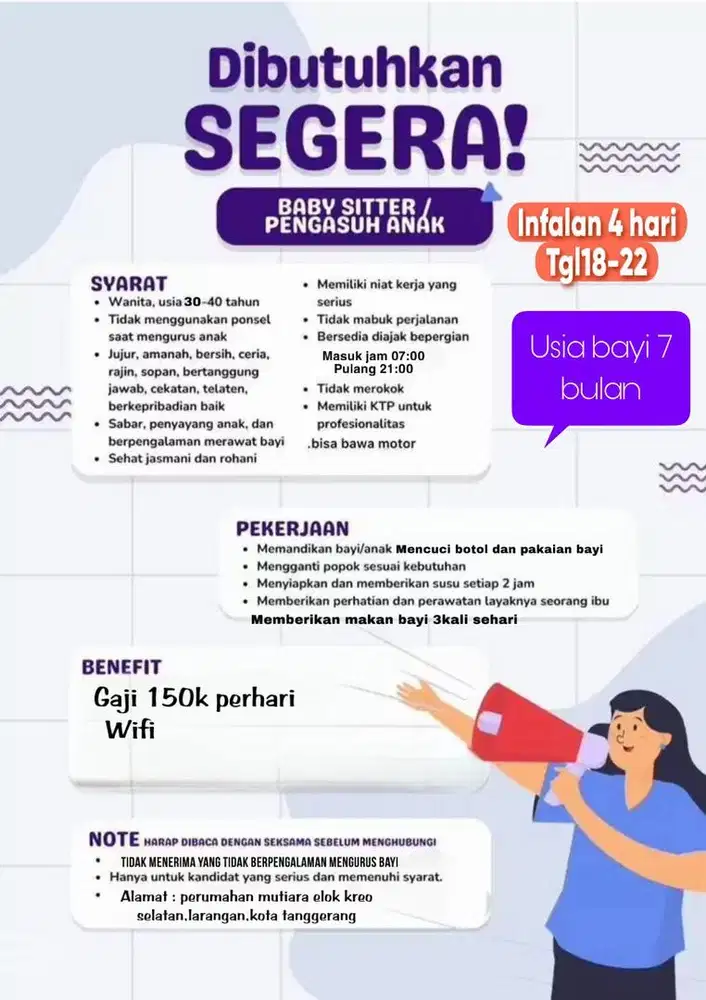 INFALAN PENGASUH ANAK 18-22