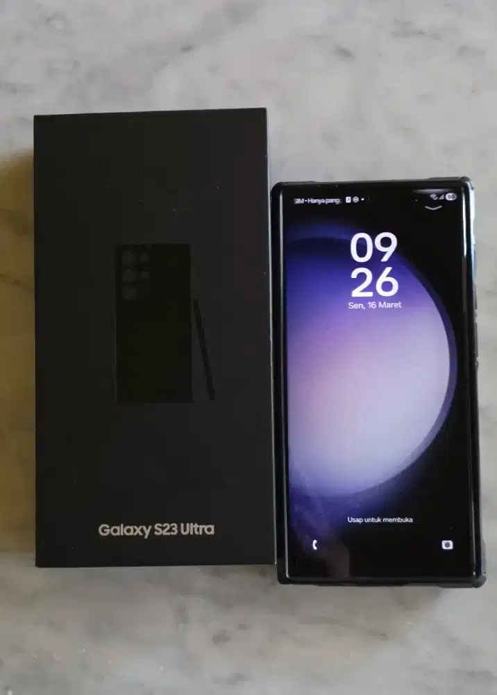 Samsung S23 Ultra Ram 12 Gb Rom 512 Gb warna Hitam