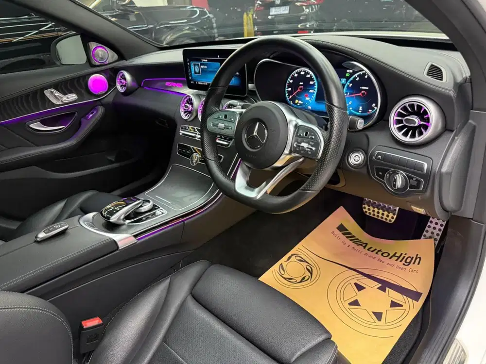 DP10% [Km22.000] C300 AMG 2019 White Reg 2020 #AUTOHIGH