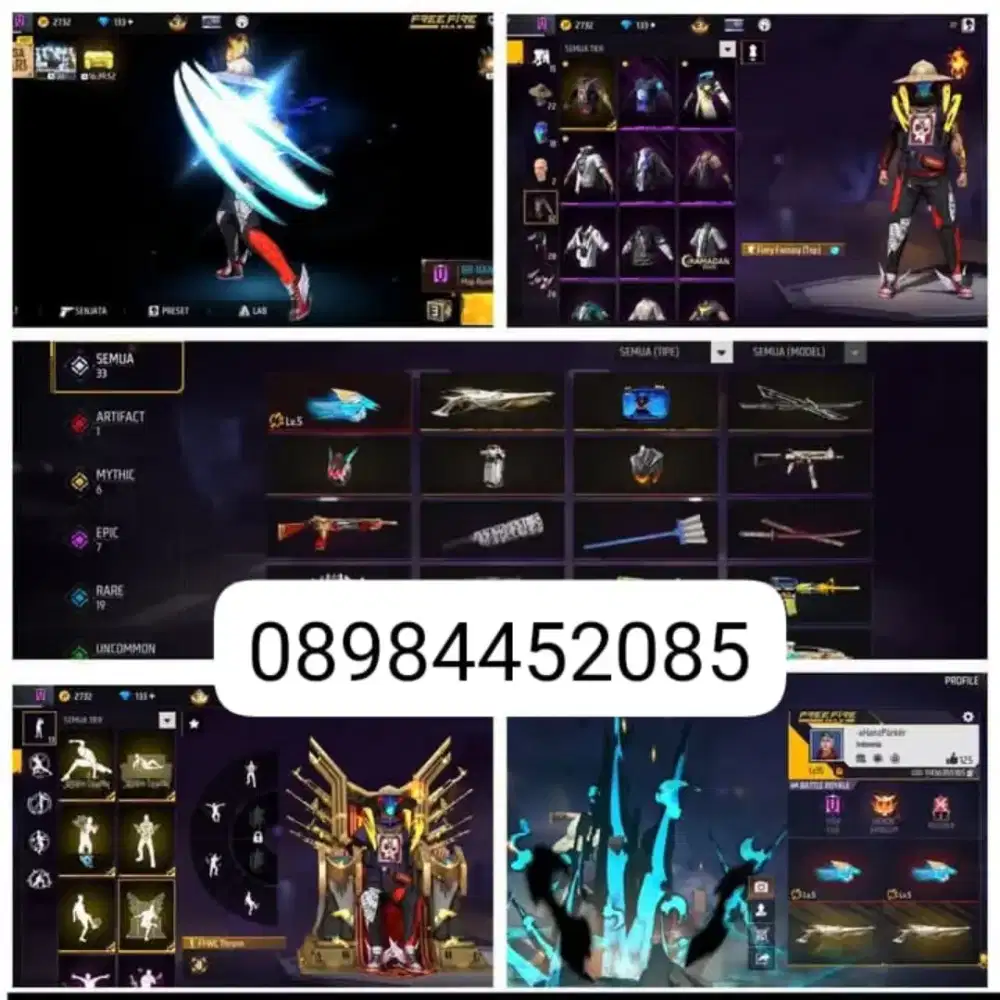 JUAL AKUN FREE FREE AMAN DAN TERPERCAYA