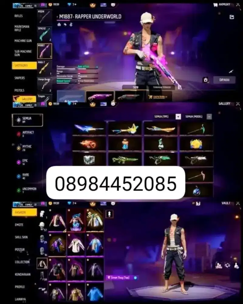 JUAL AKUN FREE FREE AMAN DAN TERPERCAYA YANG MINAT CHET