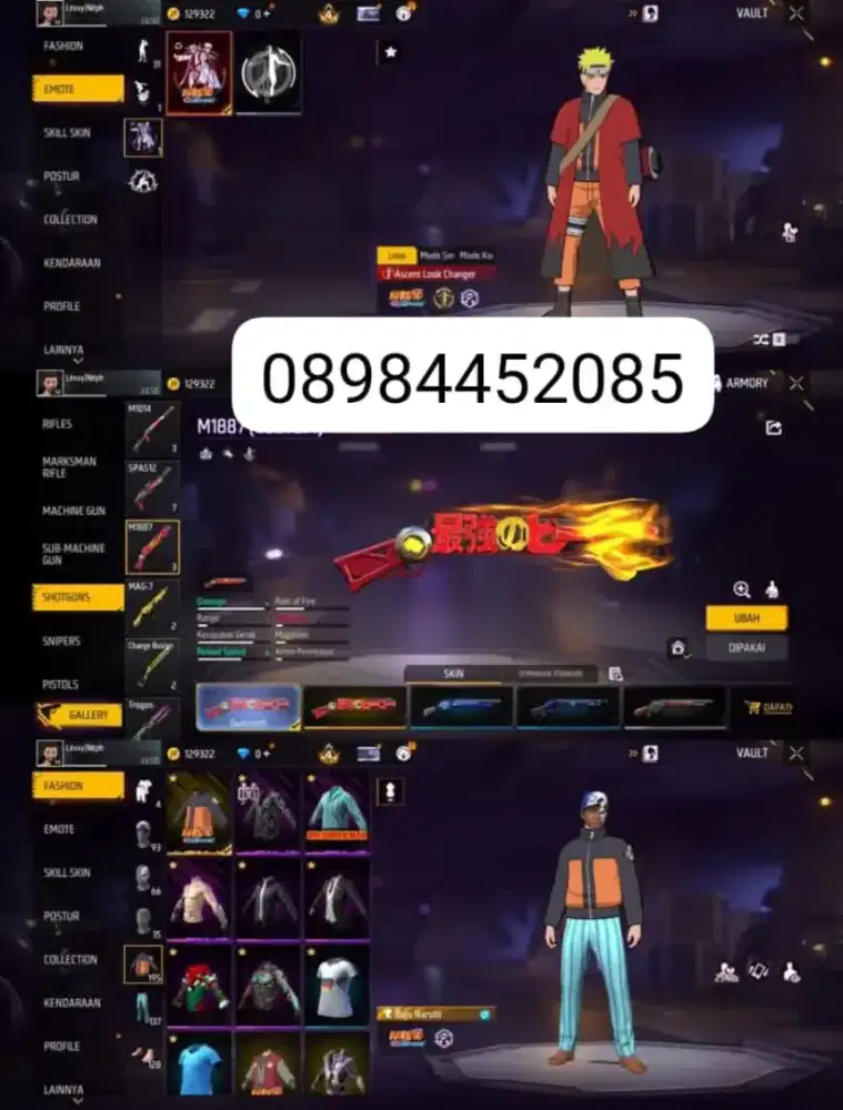 JUAL AKUN FREE FREE AMAN DAN TERPERCAYA YANG MINAT CHET