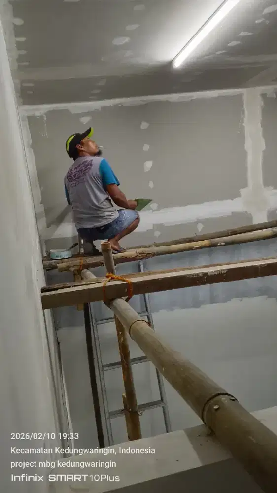 Jasa renovasi, bangun baru ,atap kanopi alumunium,baja ringan dll