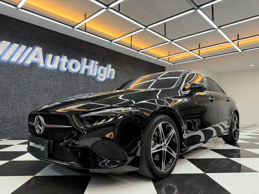 DP10% [Km5.000] A200 Saloon Sunroof 2023 Black Reg 2024 #AUTOHIGH