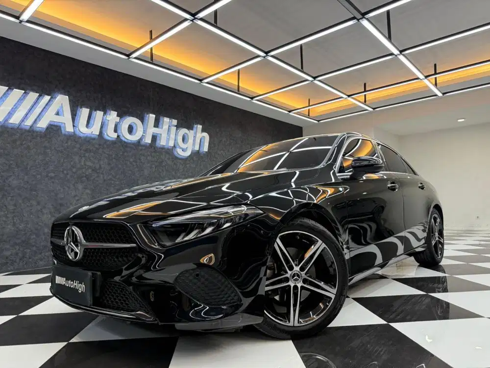 DP10% [Km5.000] A200 Saloon Sunroof 2023 Black Reg 2025 #AUTOHIGH