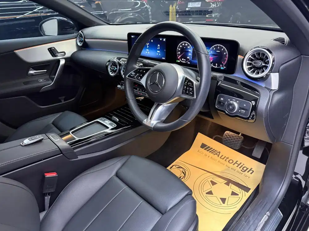 DP10% [Km5.000] A200 Saloon Sunroof 2023 Black Reg 2025 #AUTOHIGH