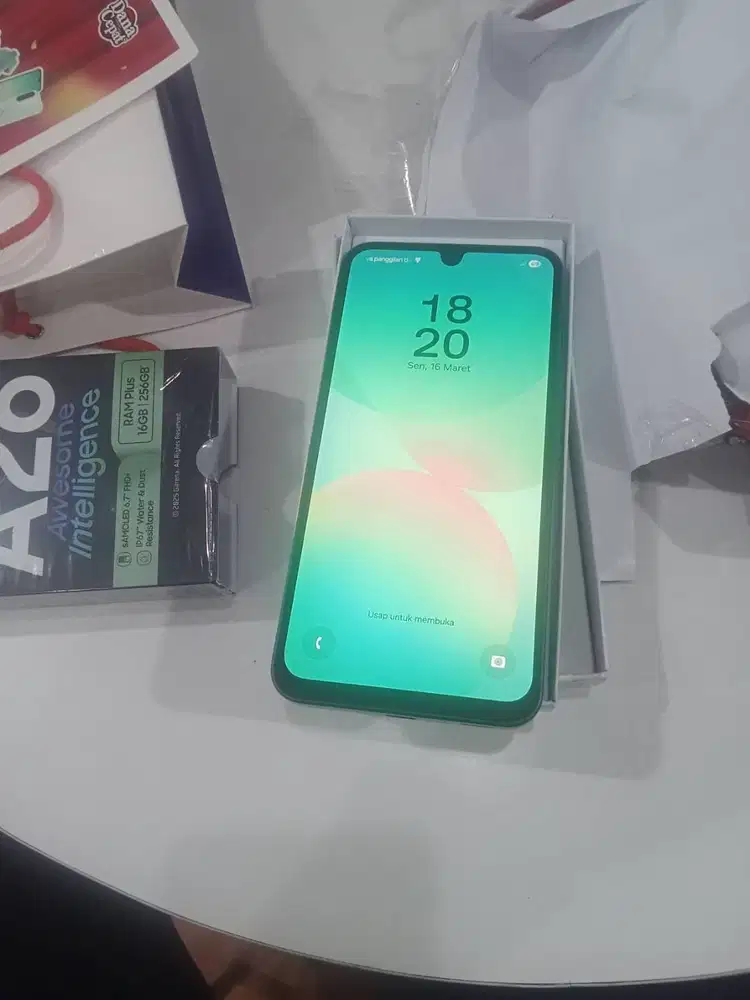 Di jual samsung galaxy a26,baru buka segel