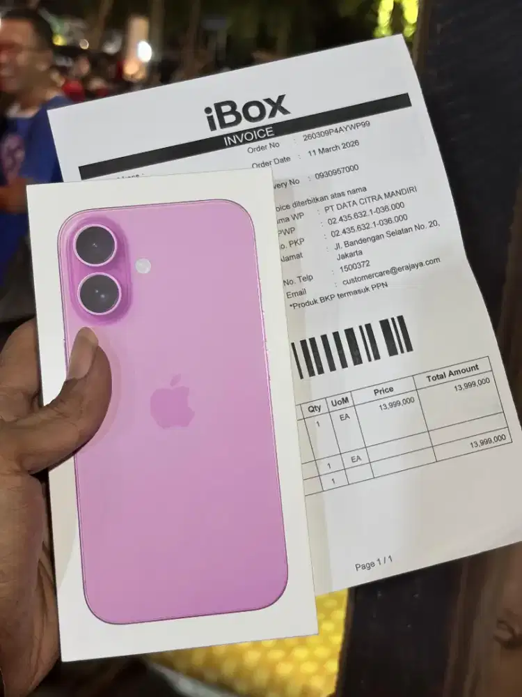 iPhone 16 Pink 128GB