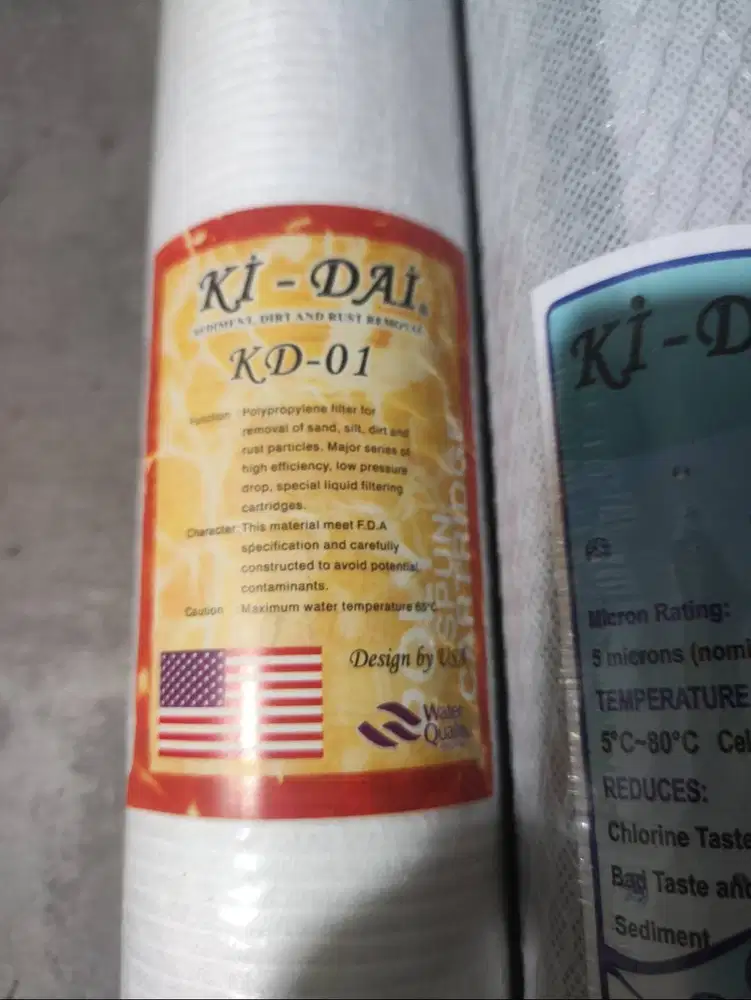 Catridge Polypropylene Filter Saringan Air RO KD-01 01 micron KI-DAI