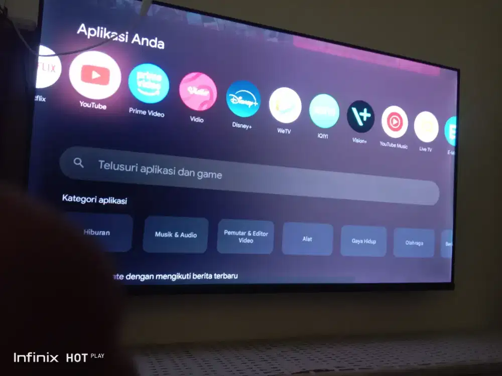 di jual aja nih tv merek cooca 43 inc type 43z65