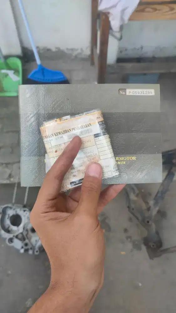 Surat mesin rangka mp megapro hiu