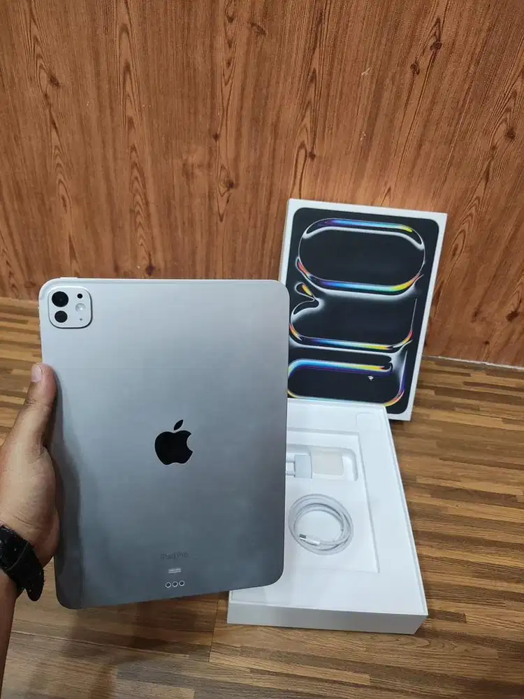 Ipad Pro M4 256 iBox Lengkap Mulus
