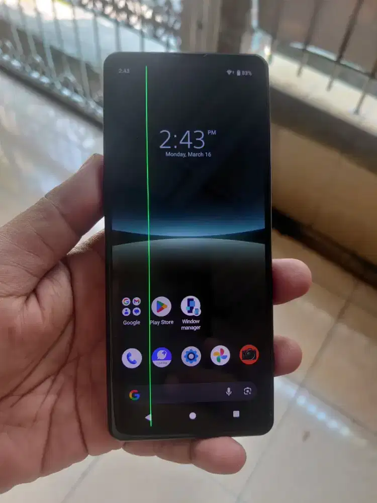 Sony Xperia IV mark 4 likenew all operator minus green line