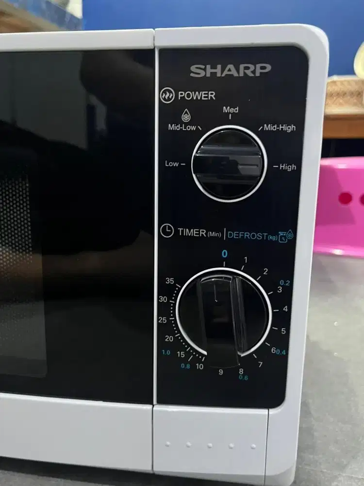 Microwave Sharp R-220MA-WH (Baru tidak pernah pakai)