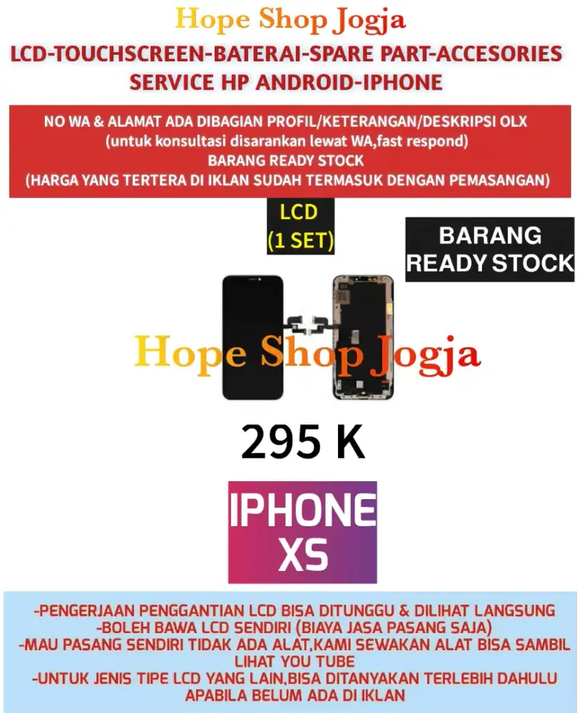 Baterai-LCD Iphone Xs