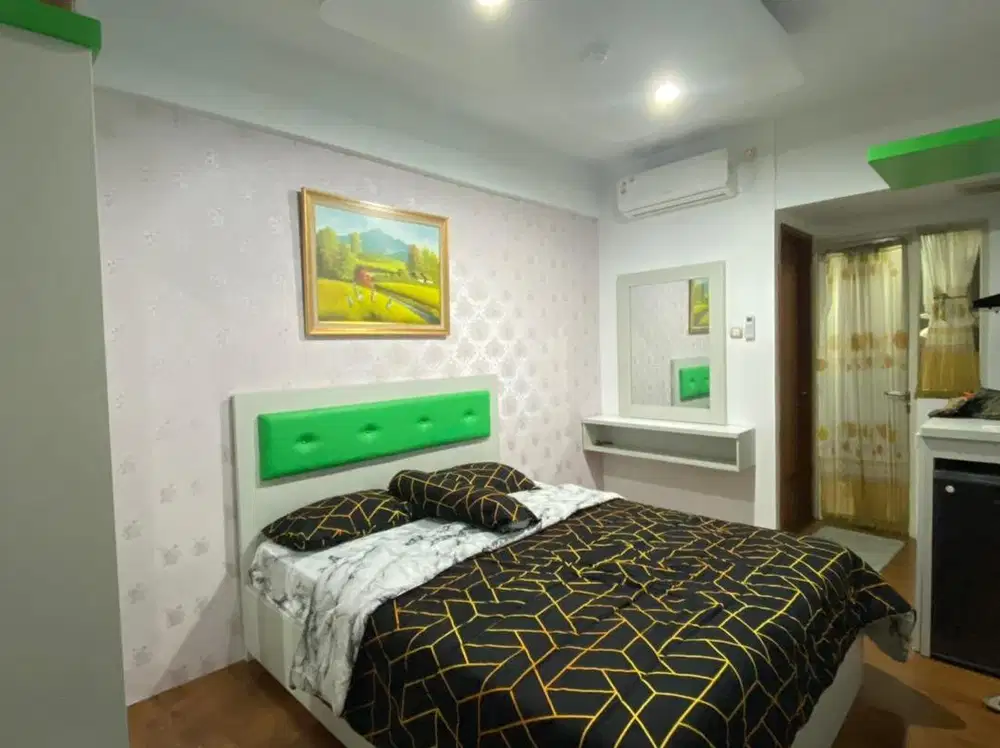 apartemen green like view tipe studio