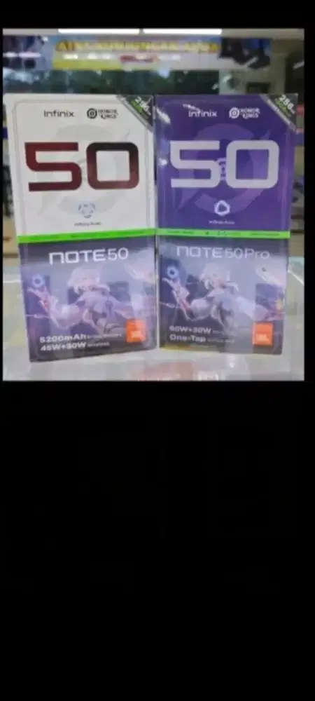 Infinix note 50 ram 8gb 256gb pro Wireless charger