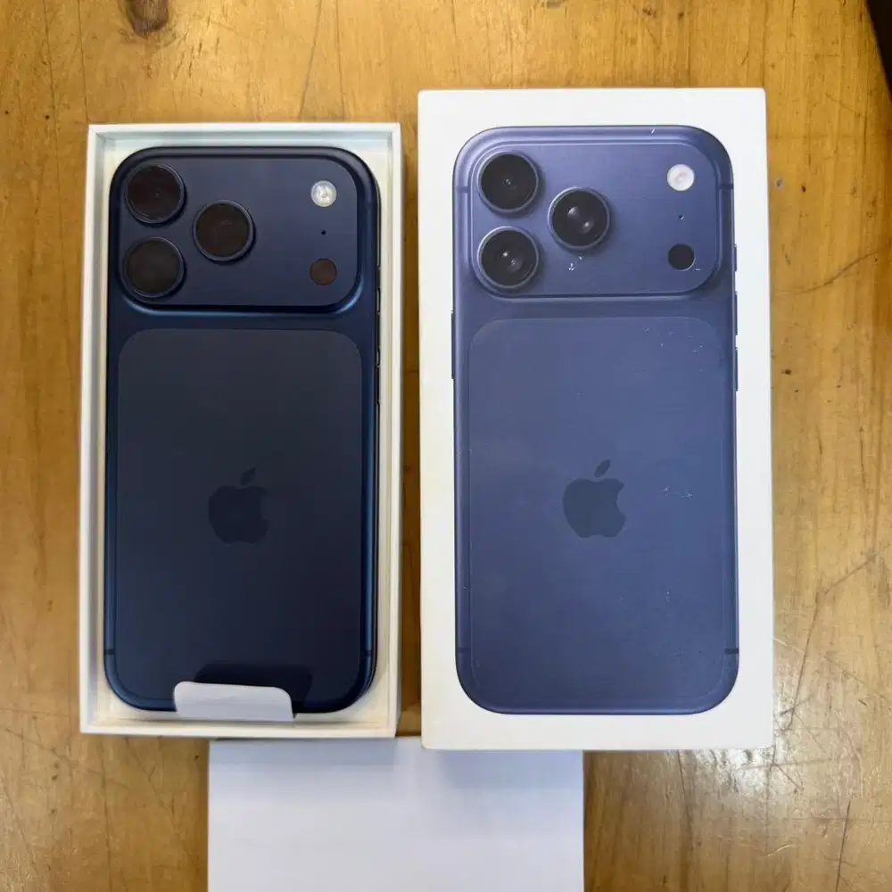 BNOB non aktif iPhone 17 Pro 256GB Deep Blue SG set Pajak resmi