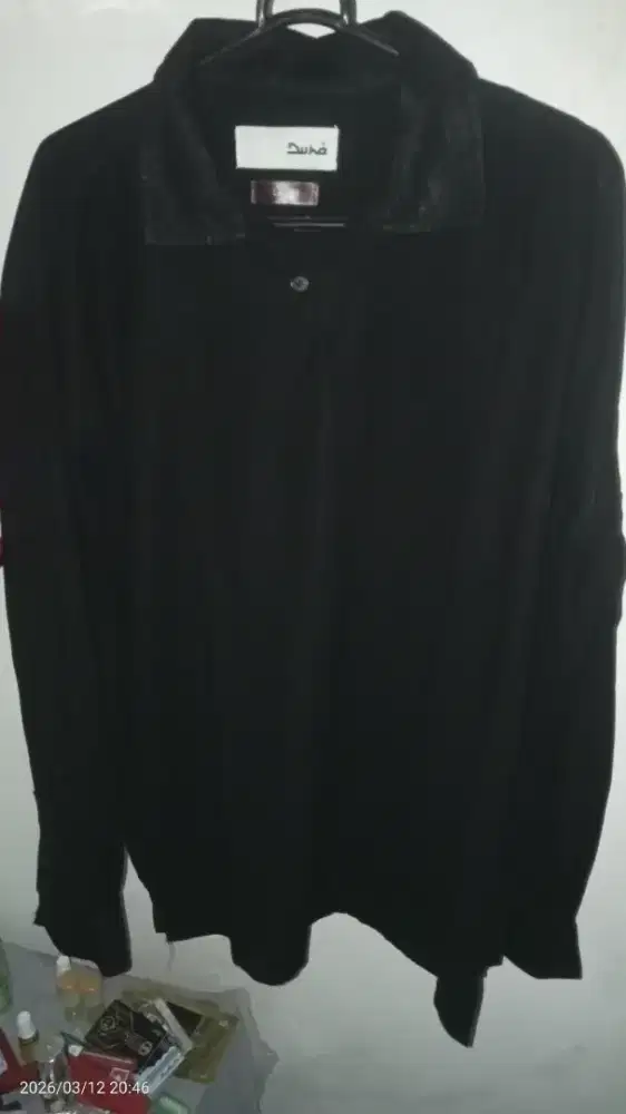 Jual baju pria black