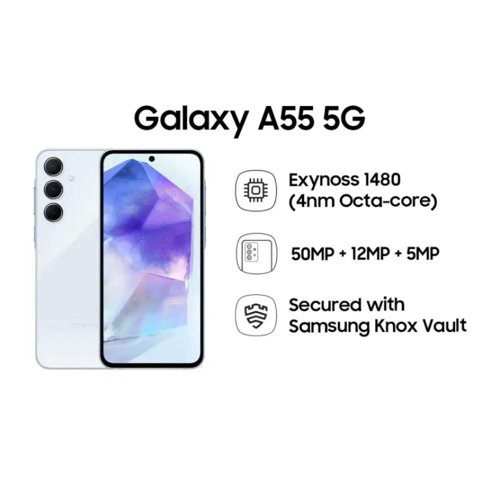 Samsung A55 5G 12gb /256gb