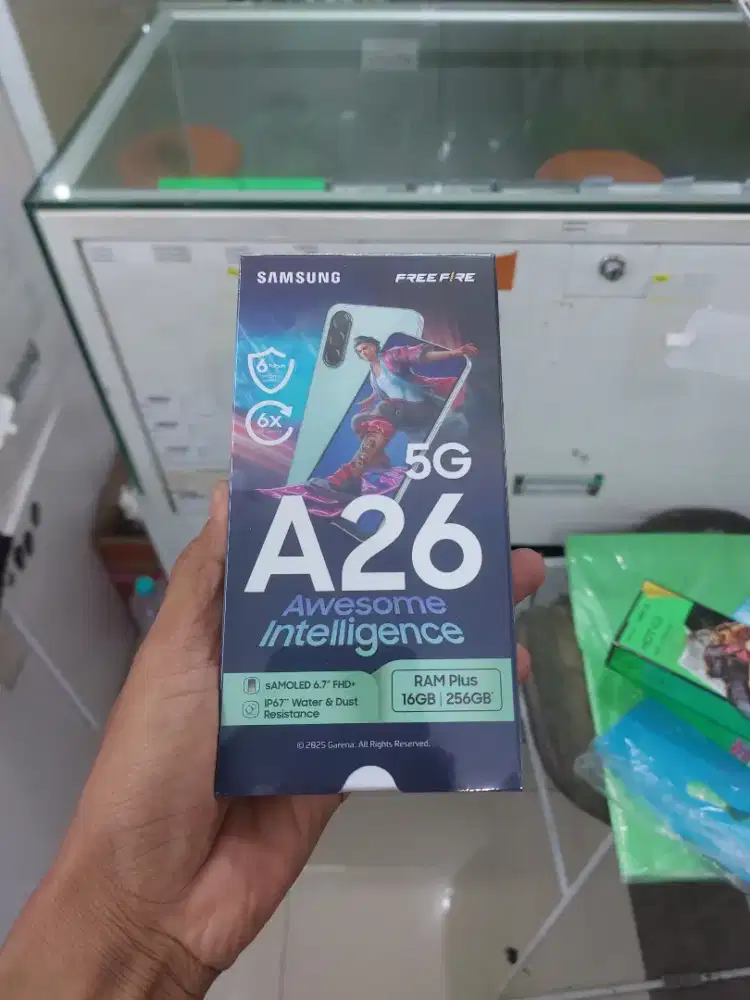 Samsung galaxy A26 5G 256gb ram 8gb dan8/128 resmi