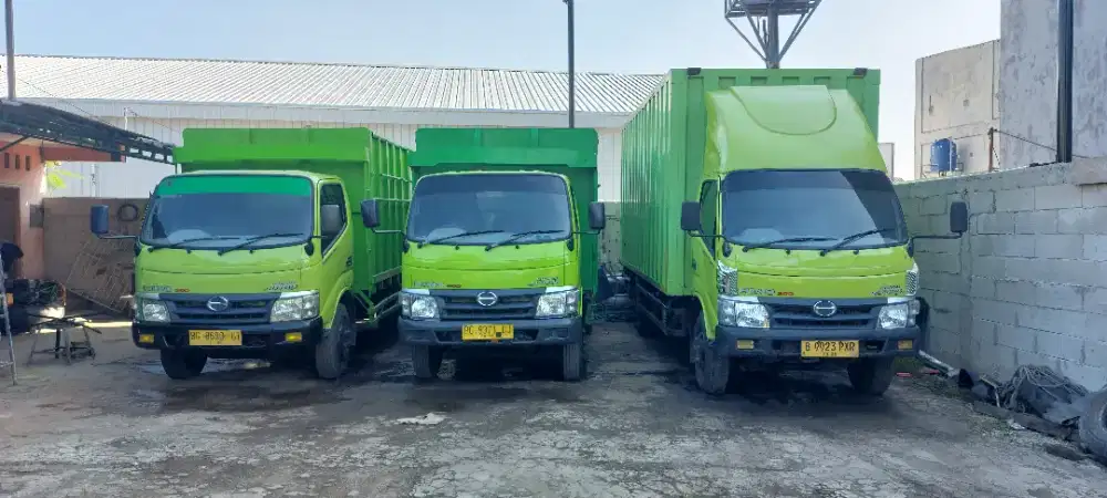 Hino dutro 130 HD bak ctrl ready 2 unit siap pakai