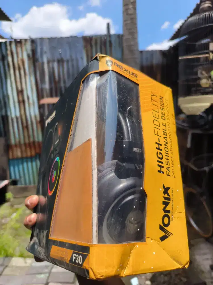 #WTS Headphone Gaming Rexus Vonix F30 fullset *100rb saja*