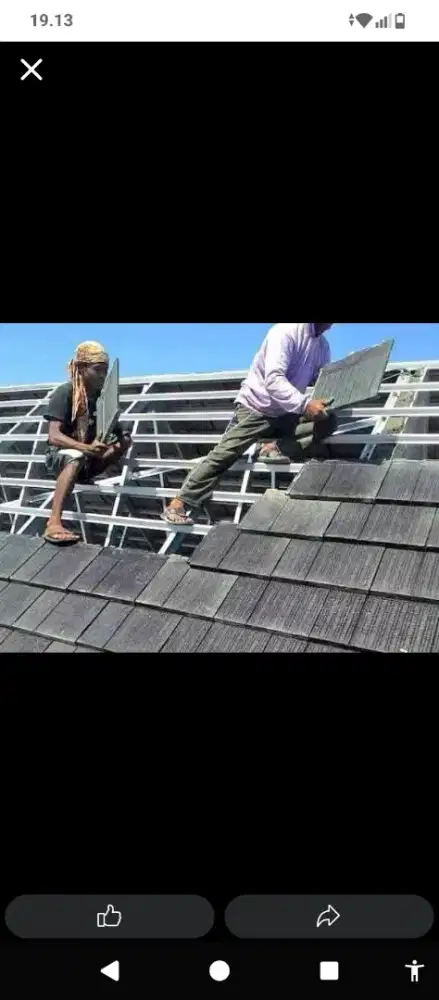 Perbaikan atap bocor talang air dak rembes dan renovasi