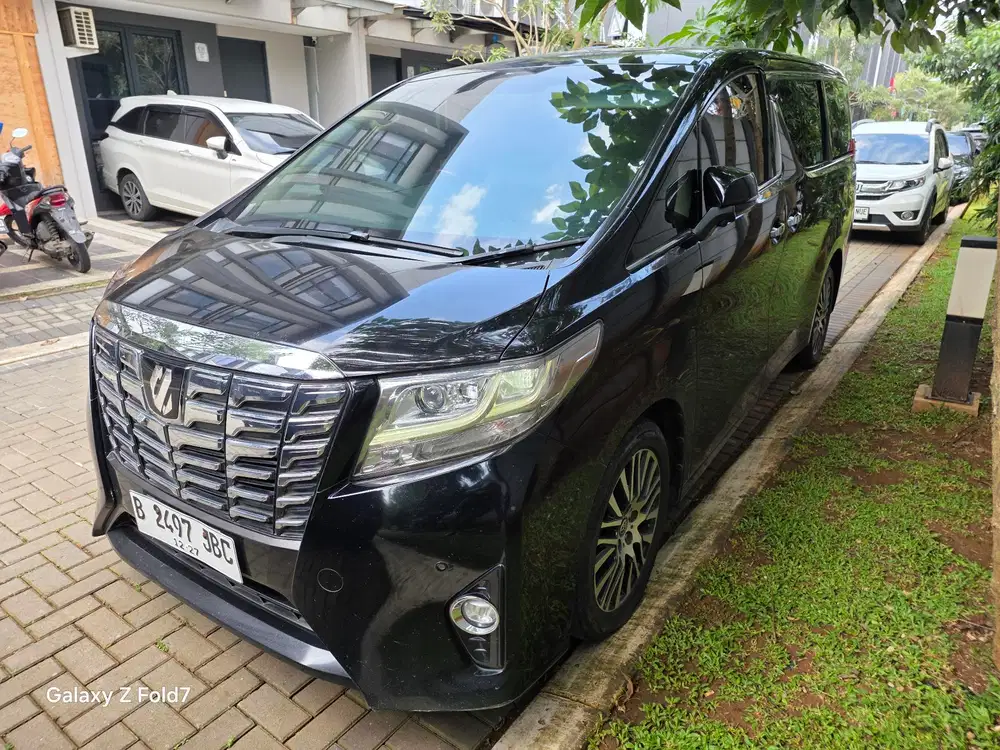 Toyota Alphard Gatpm 2017 Bensin