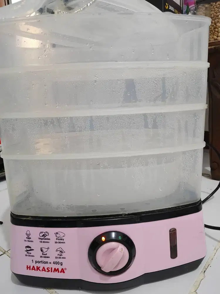 Food streamer/Alat kukus dan rebus secara praktis untuk segala makanan