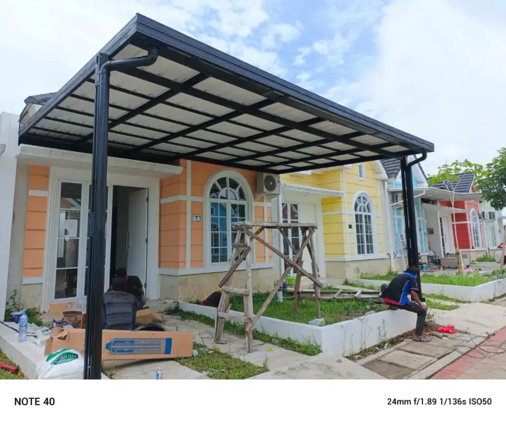 Pasang Kanopi teras perumahan subsidi