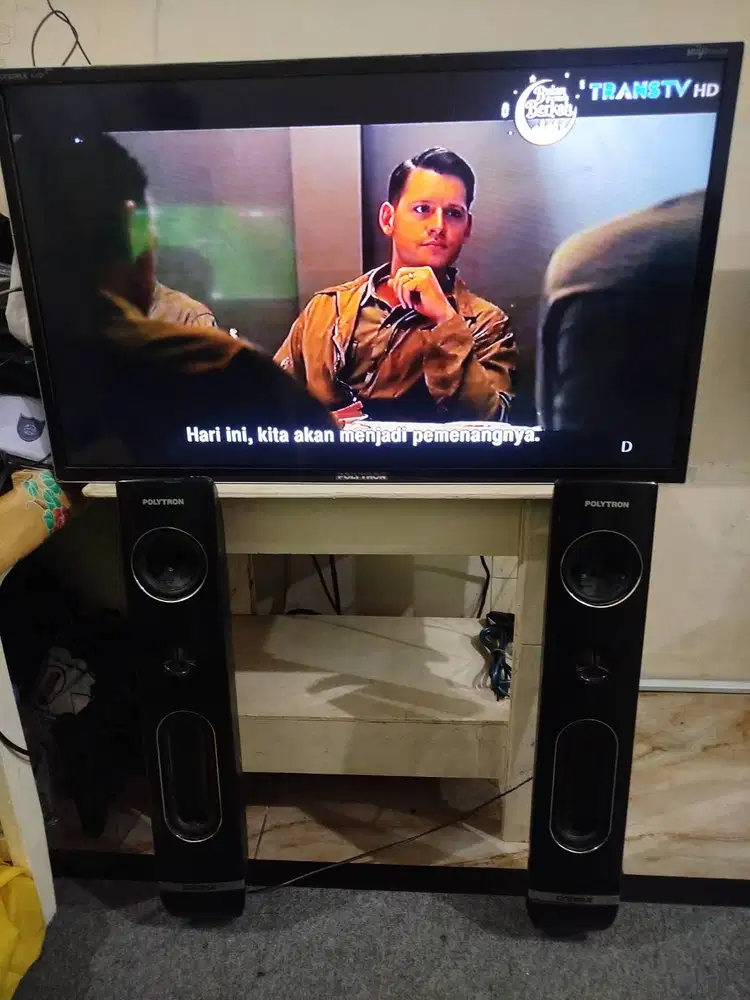Tv Polytron 32 cinemax sound bar