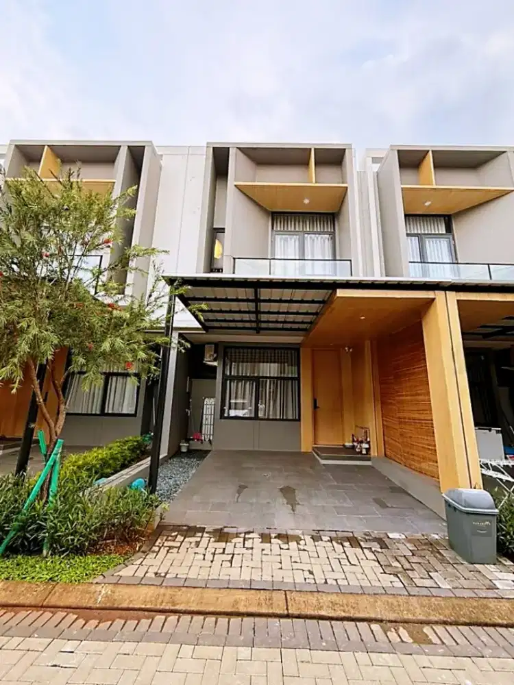 Rumah 2 lantai full furnished Di Tanakayu Cluster jiva BSD