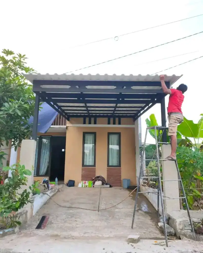 Kanopi baja ringan atap alderon