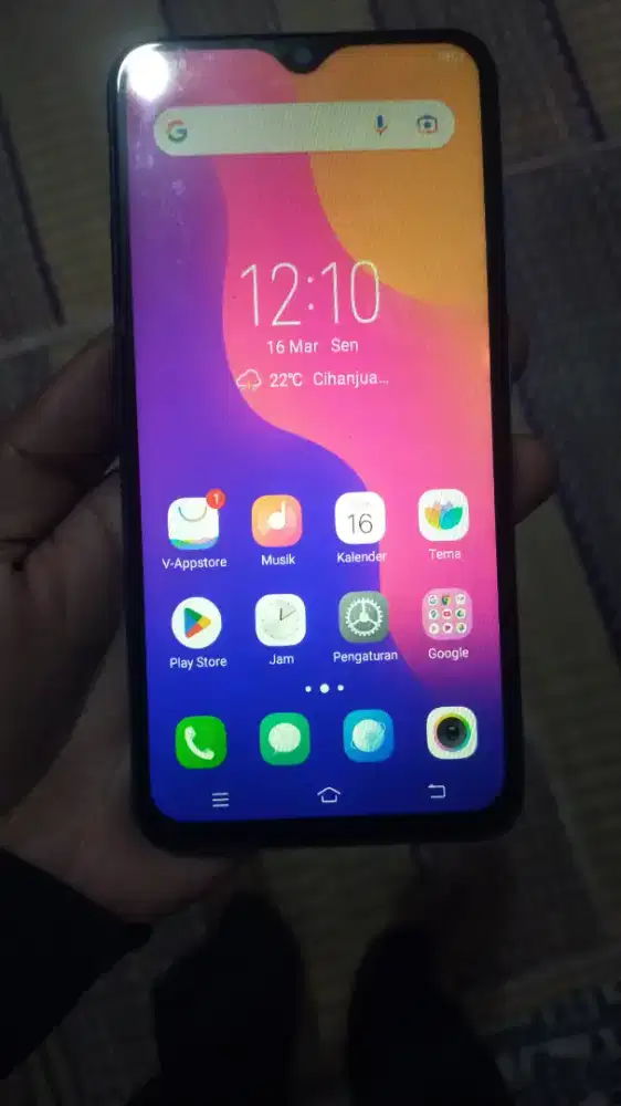 Hp Vivo Y93 finger 3/32 Bekas Siap Pakai