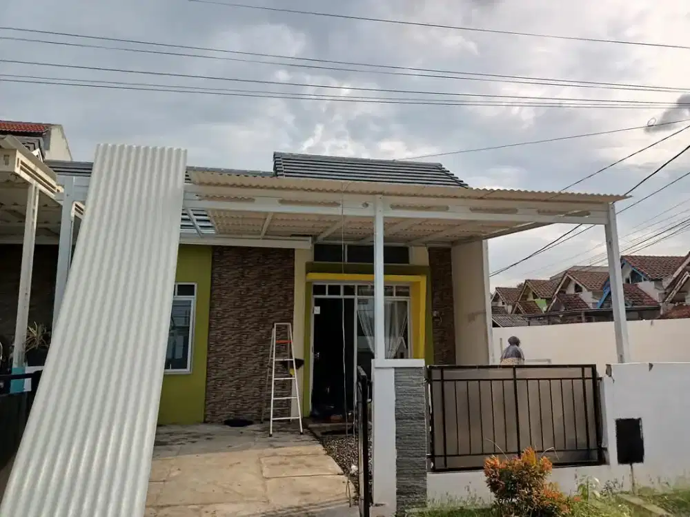 Pasang atap garasi dan dapur baja ringan