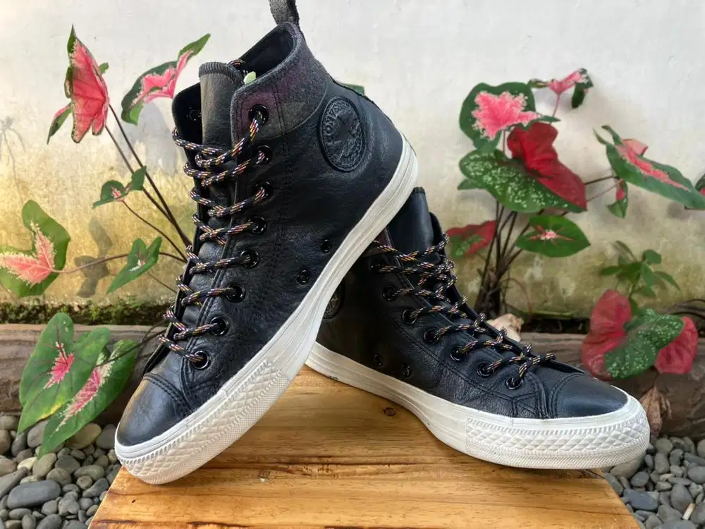 Converse CT All Star Hi Top Black Leather