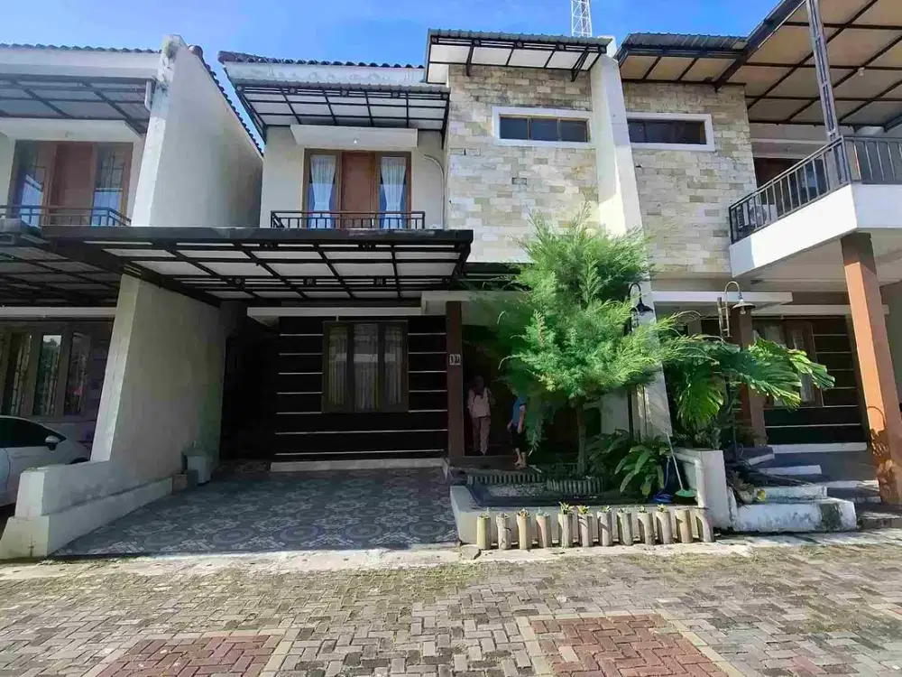 Rumah Cantik 2 Lantai Full Furnished Dalam Perumahan Di Jogja Kota Dekat Rumah Sakit Wirosaban & Kampus UAD