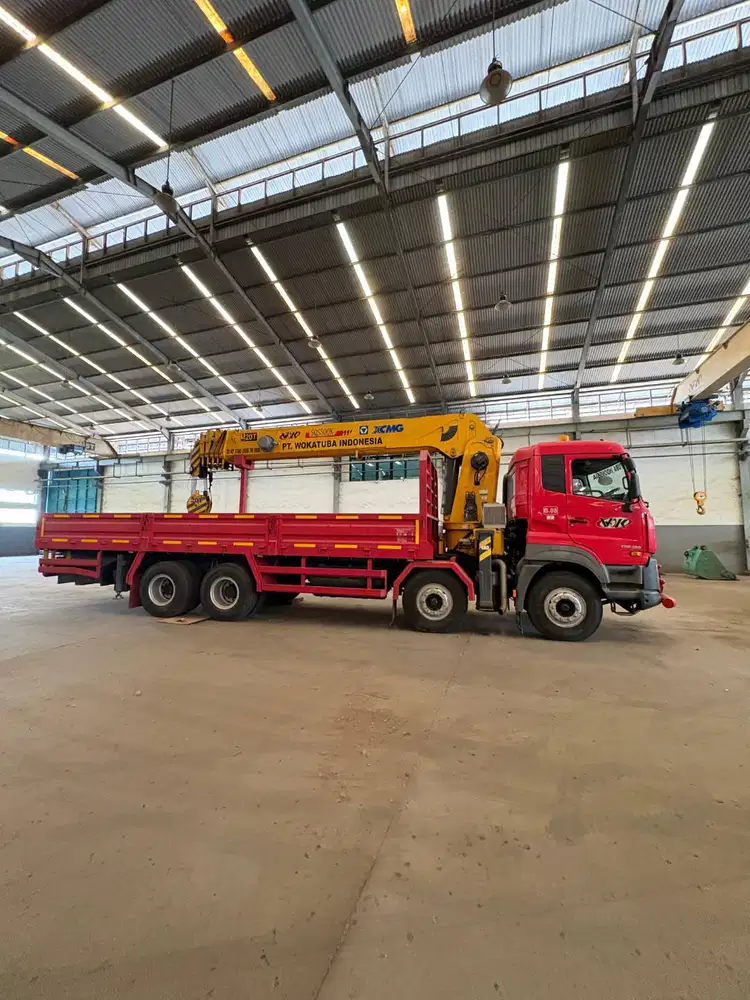 2020 UD Truck CQE 280 telescopic boom truck mounted crane 20 Ton
