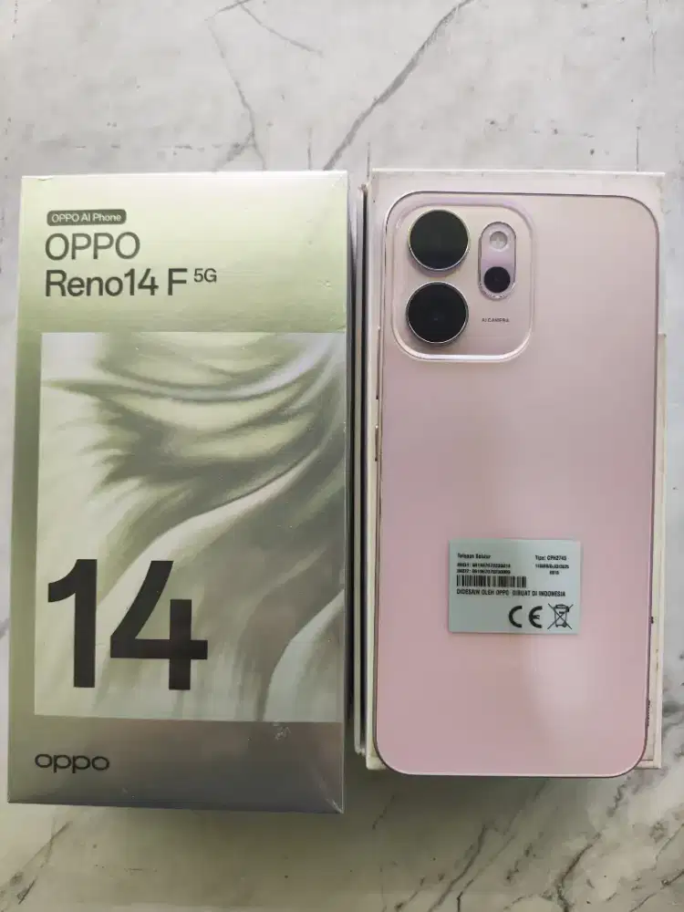 OPPO RENO 14F 5G RAM 8/256GB FULSET ORI