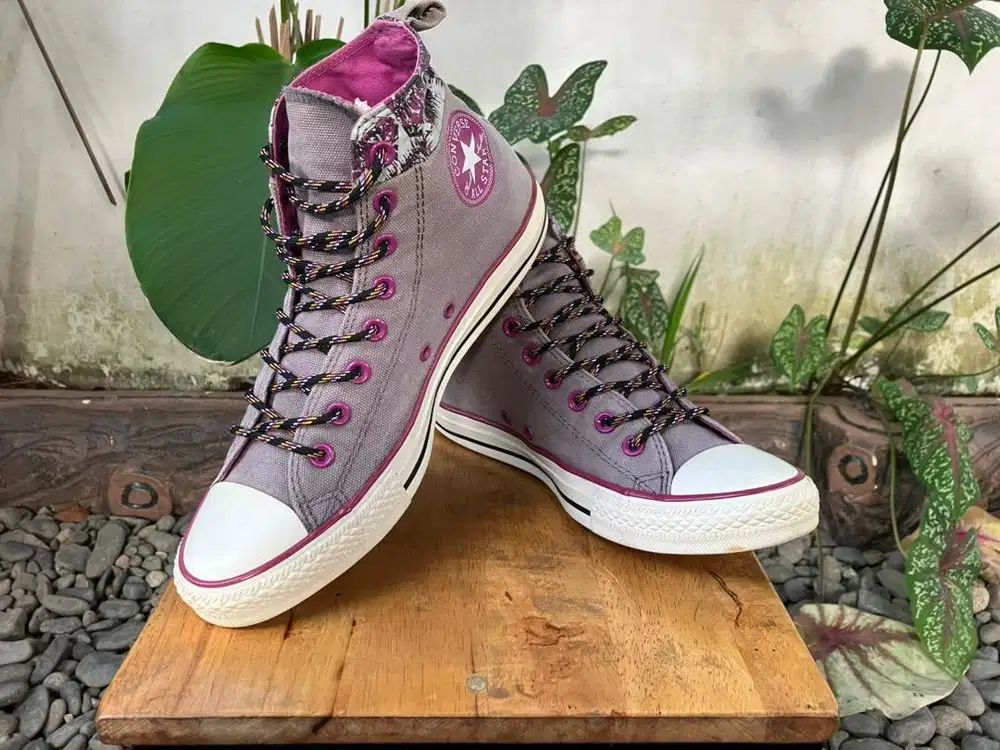 Converse Chuck Taylor All Star “Seasonal Colors” Hi – Gray/Purple