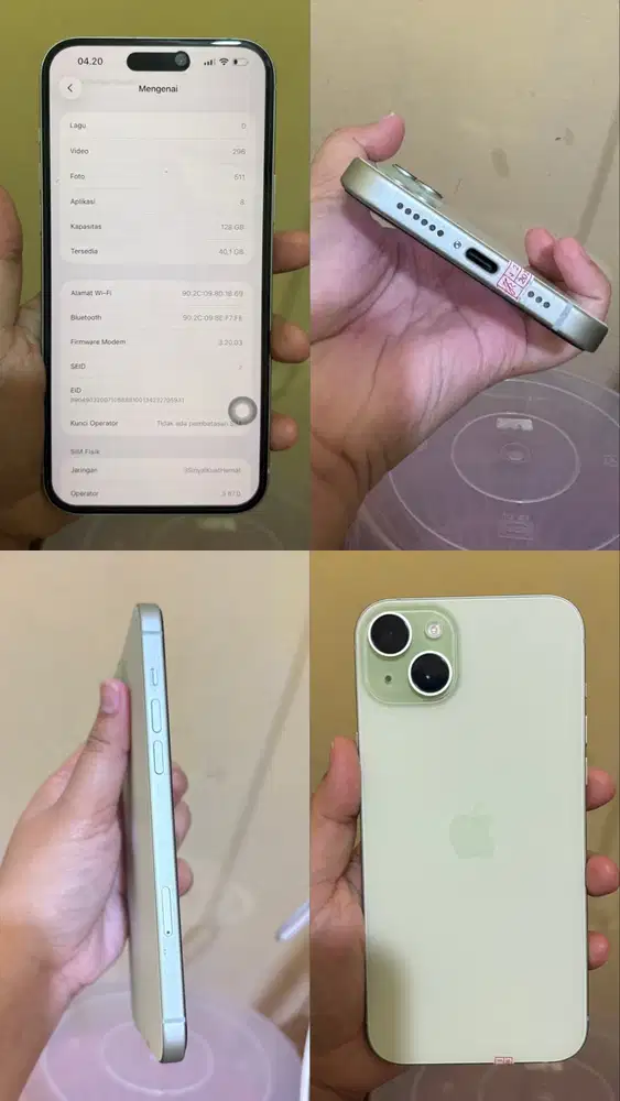 Iphone 15plus 128gb Green