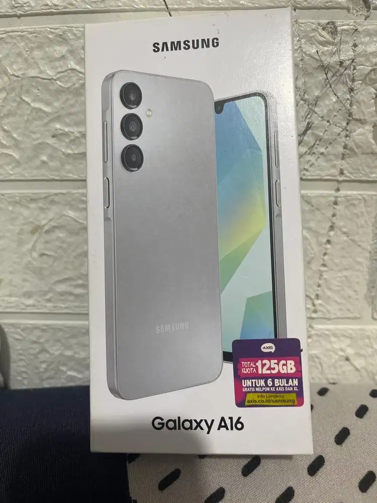 Jual cepat samsung a16 lengkap no minus