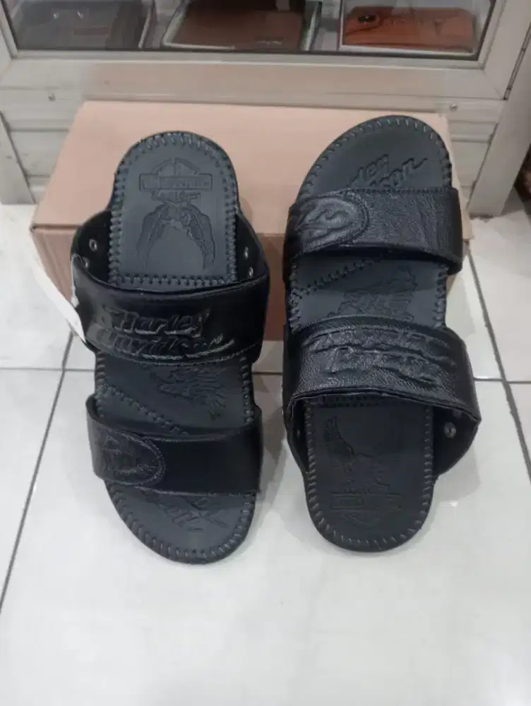 Sandal kulit asli promo