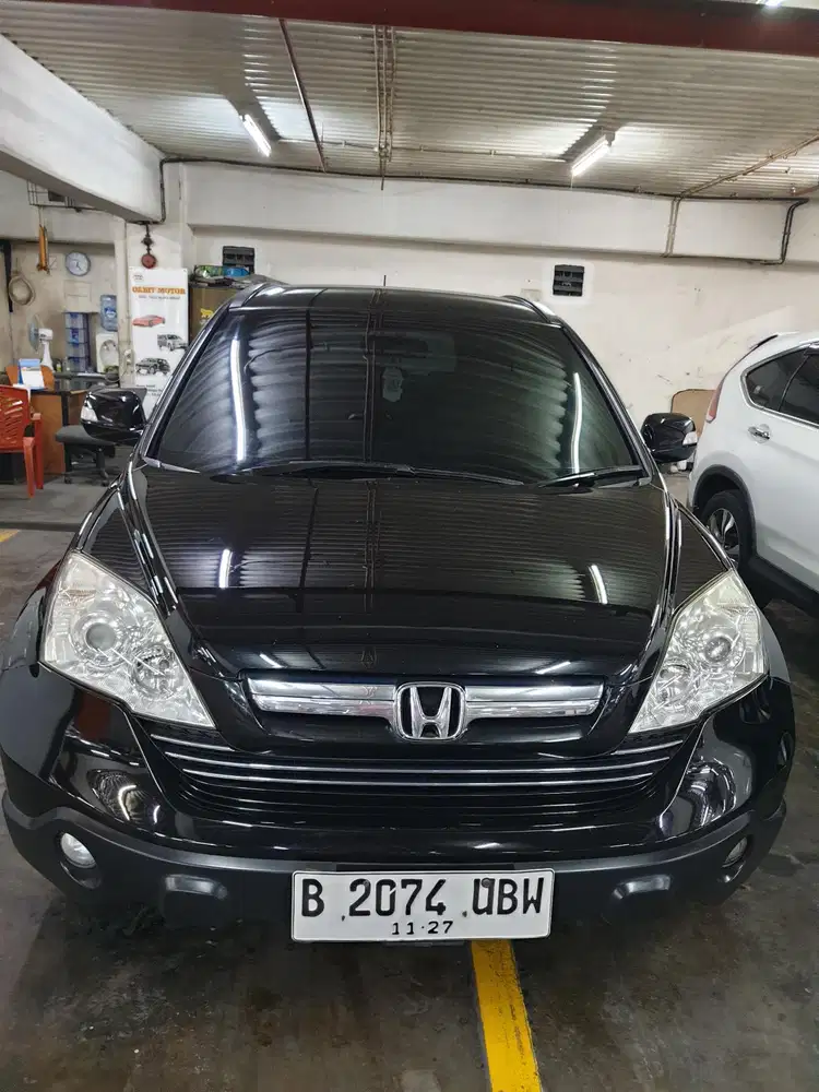 Honda CRV 2.4 Hitam 2007 Tangan 1 Pajak Panjang Low KM Full Orisinil