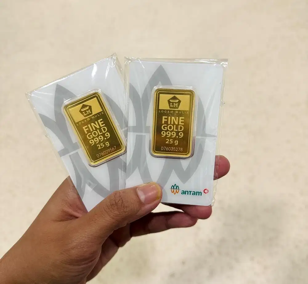 Dijual Logam Mulia Antam 25Gr 2026